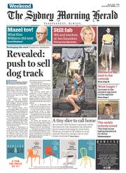 Sydney Morning Herald (Australia) Newspaper Front Page for 12 April 2014