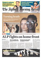 Sydney Morning Herald (Australia) Newspaper Front Page for 16 May 2016
