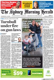 Sydney Morning Herald (Australia) Newspaper Front Page for 19 October 2016