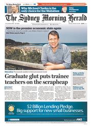 Sydney Morning Herald (Australia) Newspaper Front Page for 20 October 2014
