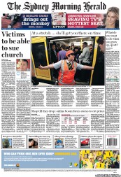 Sydney Morning Herald (Australia) Newspaper Front Page for 20 November 2012