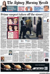 Sydney Morning Herald (Australia) Newspaper Front Page for 20 July 2012