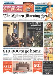 Sydney Morning Herald (Australia) Newspaper Front Page for 21 June 2014