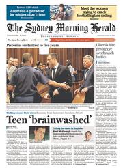 Sydney Morning Herald (Australia) Newspaper Front Page for 22 October 2014