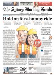 Sydney Morning Herald (Australia) Newspaper Front Page for 22 June 2016
