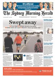 Sydney Morning Herald (Australia) Newspaper Front Page for 23 April 2015