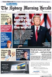 Sydney Morning Herald (Australia) Newspaper Front Page for 23 July 2016