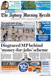 Sydney Morning Herald (Australia) Newspaper Front Page for 24 September 2016