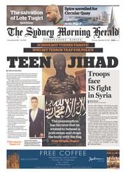 Sydney Morning Herald (Australia) Newspaper Front Page for 25 September 2014
