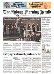 Sydney Morning Herald (Australia) Newspaper Front Page for 26 February 2014