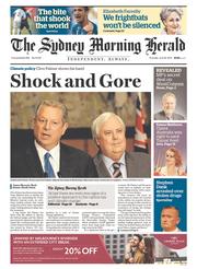 Sydney Morning Herald (Australia) Newspaper Front Page for 26 June 2014