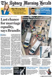Sydney Morning Herald (Australia) Newspaper Front Page for 26 September 2016