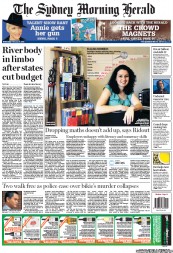 Sydney Morning Herald (Australia) Newspaper Front Page for 27 February 2013
