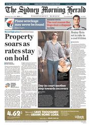 Sydney Morning Herald (Australia) Newspaper Front Page for 2 April 2014