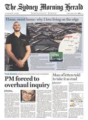 Sydney Morning Herald (Australia) Newspaper Front Page for 2 August 2016