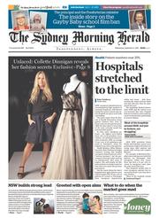 Sydney Morning Herald (Australia) Newspaper Front Page for 2 September 2015