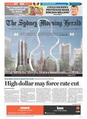 Sydney Morning Herald (Australia) Newspaper Front Page for 30 July 2014