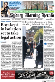 Sydney Morning Herald (Australia) Newspaper Front Page for 4 November 2016