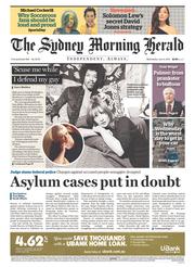 Sydney Morning Herald (Australia) Newspaper Front Page for 4 June 2014