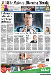 Sydney Morning Herald (Australia) Newspaper Front Page for 4 July 2012