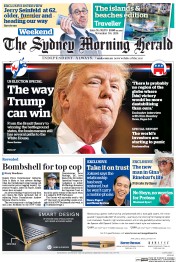 Sydney Morning Herald (Australia) Newspaper Front Page for 5 November 2016