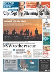 Sydney Morning Herald (Australia) Newspaper Front Page for 5 September 2015
