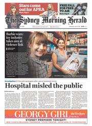 Sydney Morning Herald (Australia) Newspaper Front Page for 6 April 2016