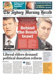 Sydney Morning Herald (Australia) Newspaper Front Page for 6 May 2014