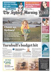 Sydney Morning Herald (Australia) Newspaper Front Page for 7 November 2015