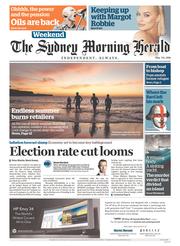 Sydney Morning Herald (Australia) Newspaper Front Page for 7 May 2016