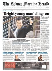 Sydney Morning Herald (Australia) Newspaper Front Page for 7 September 2016