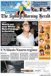 Sydney Morning Herald (Australia) Newspaper Front Page for 8 October 2016