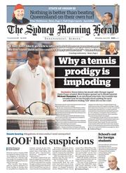 Sydney Morning Herald (Australia) Newspaper Front Page for 8 July 2015