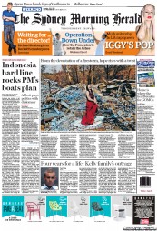 Sydney Morning Herald (Australia) Newspaper Front Page for 9 November 2013