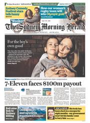 Sydney Morning Herald (Australia) Newspaper Front Page for 9 April 2016