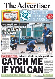 The Advertiser (Australia) Newspaper Front Page for 4 February 2013