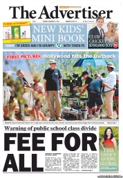 The Advertiser (Australia) Newspaper Front Page for 5 February 2013