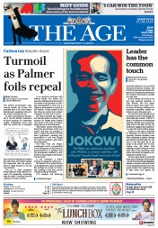 The Age (Australia) Newspaper Front Page for 11 July 2014