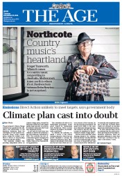 The Age (Australia) Newspaper Front Page for 23 December 2014