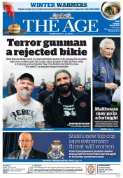 The Age (Australia) Newspaper Front Page for 26 May 2015