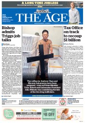 The Age (Australia) Newspaper Front Page for 27 February 2015