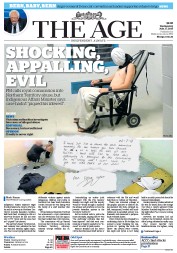 The Age (Australia) Newspaper Front Page for 27 July 2016