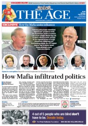 The Age (Australia) Newspaper Front Page for 29 June 2015