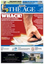 The Age (Australia) Newspaper Front Page for 2 May 2014