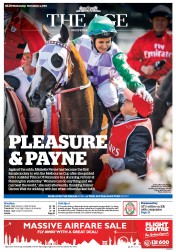 The Age (Australia) Newspaper Front Page for 4 November 2015