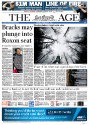 The Age (Australia) Newspaper Front Page for 4 February 2013