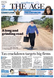 The Age (Australia) Newspaper Front Page for 5 April 2014