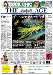 The Age (Australia) Newspaper Front Page for 5 July 2012