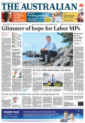 The Australian (Australia) Newspaper Front Page for 12 March 2013