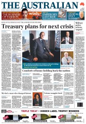 The Australian (Australia) Newspaper Front Page for 1 June 2012